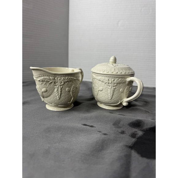 Decma Cremeware II Creamer And Sugar‎ - Picture 1 of 15